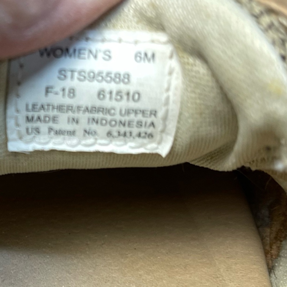 Sperry Women's Brown and Cream Boat Shoes - Picture 4 of 6